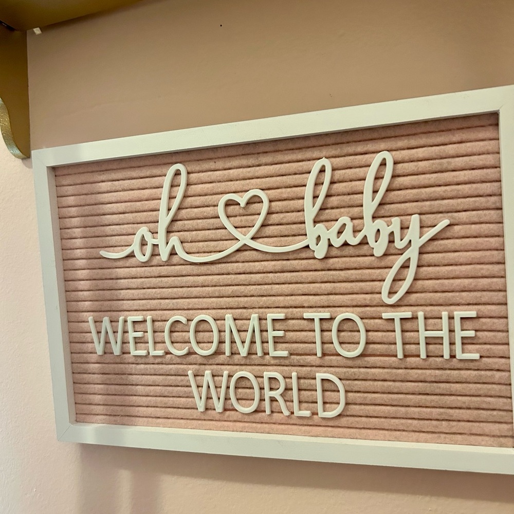 Nursery Sign
